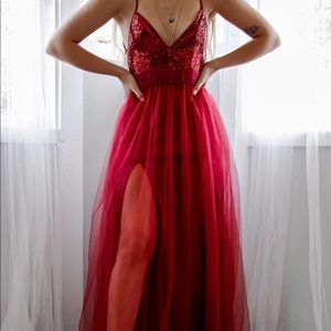 Formal Red Dress